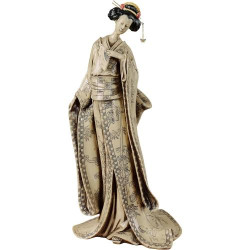 Présentation Sculpture de Table Geisha Femme Japonaise Touch of Class