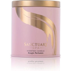 Présentation Bougie Sanctuary Spa Pamplemousse Rose Parfumée Luxe