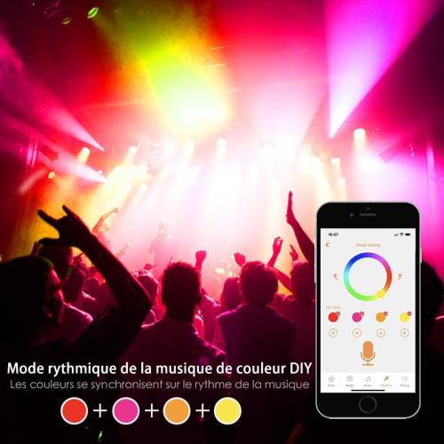 Présentation de Zoom sur Projecteur LED extérieur iLC RGB 80W, 16 millions couleurs