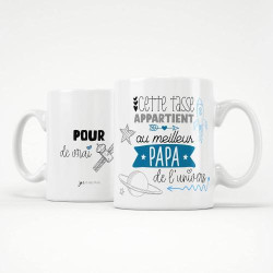 Mug Papa en Céramique Haute Qualité - Idéal pour Futur Papa en situation