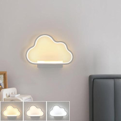 Présentation Applique Murale LED Moderne, Lampe Nuage Acrylique, Luminaire Créatif