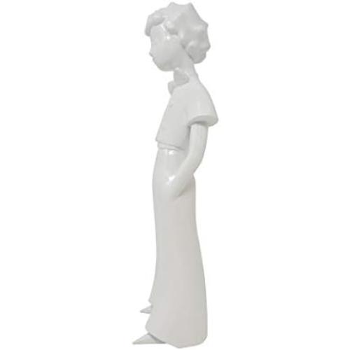 Présentation de Zoom sur NEAMEDIA Figurine Petit Prince Sculpture Décorative Blanc