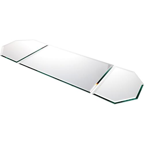 Présentation de Présentation Miroir biseauté Verre 5 mm, design élégant, 91,4 cm