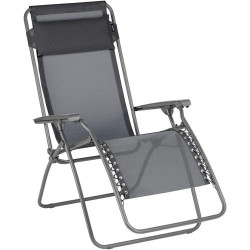 Présentation Fauteuil Relax Zero Gravité Lafuma Mobilier, Gris