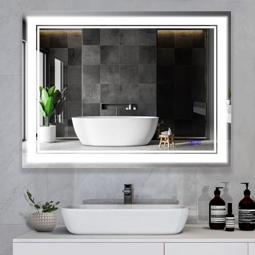 Présentation de Présentation Miroir salle de bain LED, design moderne, éclairage efficace