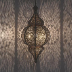 Présentation Lampe orientale Casa Moro Hayat LN2030, style marocain, boho chic