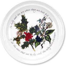 Assiette Portmeirion Holly Ivy, Céramique Multicolore, Lot 6 en situation