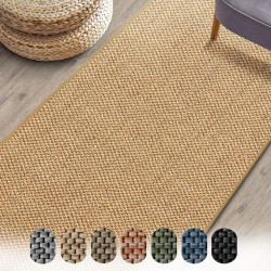 Présentation Tapis Moderne Sisal Durable, Qualité Supérieure, Naturel