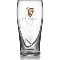 Présentation Verres à pinte irlandaise Guinness, lot de 2, 16 oz