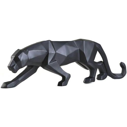 Présentation de Présentation Fjwysangu Sculptures Animaux Abstraits Résine Noire