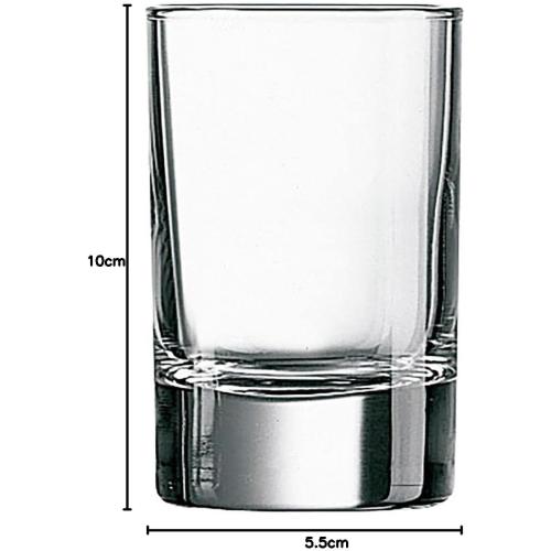 Présentation de Gobelet Arcoroc Islande FH, 16 CL, Verre Durable en situation