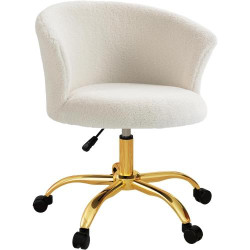 Présentation Chaise Bureau Ergonomique Vinsetto, Confortable, Pivotante, Blanc