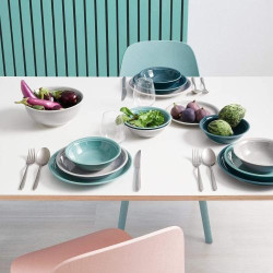 Assiettes plates Thomas Trend Colours, lot de 2 en situation