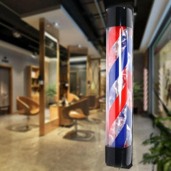 Présentation Kangten LED Barbers Pole, Lumière Rotative, Signalisation Coiffure