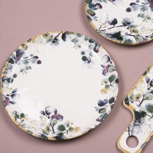 Présentation de Zoom sur Assiette Plate Garden Lot de 6, TABLE PASSION