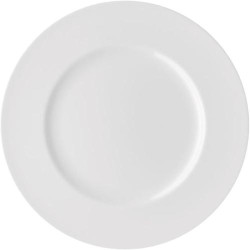 Présentation Assiette Petit Déjeuner Rosenthal Porcelaine Blanche Aile