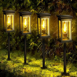 Présentation Lampes solaires SIVQIKE jardin extérieur, étanches IP65