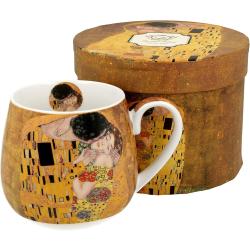 Présentation Mug Klimt The KISS Porcelaine New Bone China