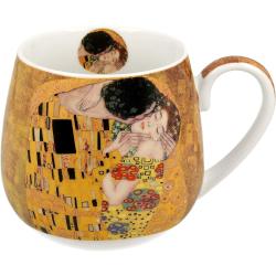 Mug Klimt The KISS Porcelaine New Bone China en situation