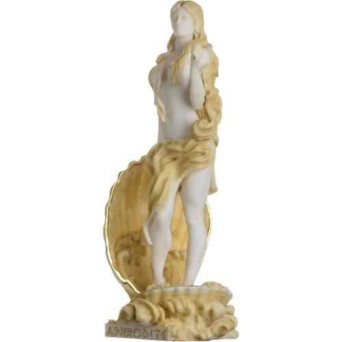 Présentation de Zoom sur Statue Or Aphrodite Zeus, Fille Déesse Grecque