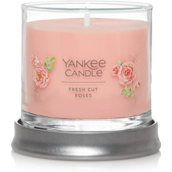 Présentation Yankee Candle Bougie parfumée Roses fraîchement coupées