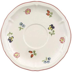 Présentation Villeroy Boch Sous-tasse Petite Fleur Porcelaine Multicolore