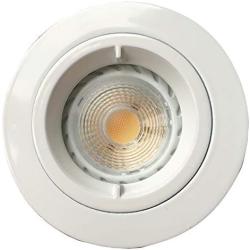 Spot encastrable fixe blanc IP65, 230V, GU10 en situation