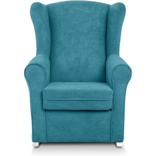 Présentation de Zoom sur Fauteuil balancelle orejero SUENOSZZZ, bleu turquoise