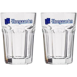 Présentation Verres à pinte 568 ml Hoegaarden, lot de 2