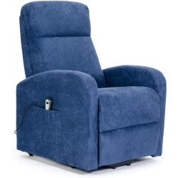 Présentation Fauteuil releveur inclinable POLTRONE ITALIA, Bleu