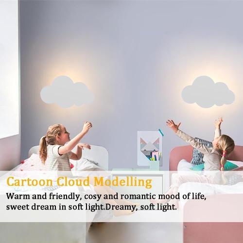 Présentation de Zoom sur Applique Murale LED Dimmable Tactile Blanc Chaud Enfant