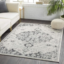 Présentation Tapis Vintage Livabliss, Design Oriental Multicolore