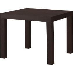 Présentation Table d'appoint Ikea LACK Noir Marron, Design Moderne