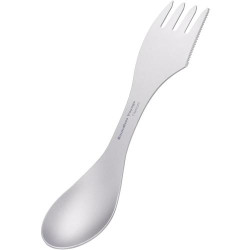 Présentation Couverts Titane 3 en 1, Spork, Fourchette, Cuillère