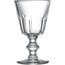 Présentation La Rochere, Verre Transparent, Pied Eau, Lot de 6