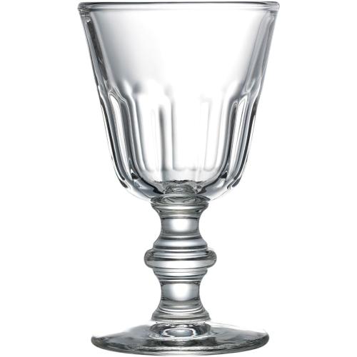 Présentation de Présentation La Rochere, Verre Transparent, Pied Eau, Lot de 6