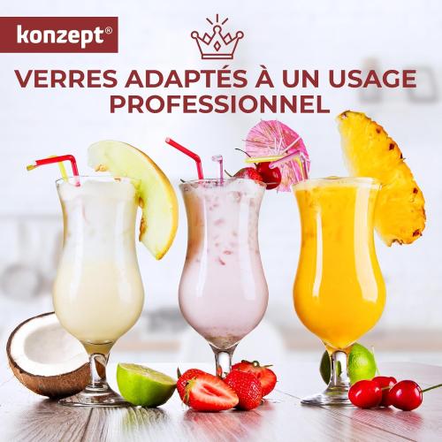 Présentation de Verres à cocktail élégants 460 ml, lot de 6, Europe en situation