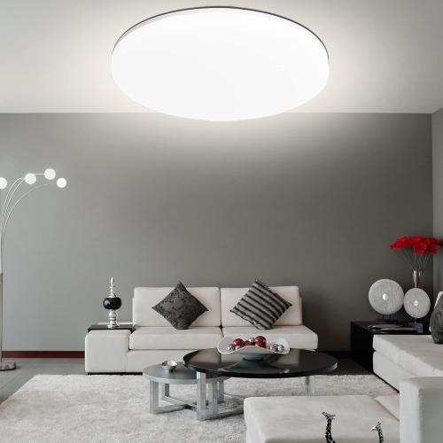 Présentation de Présentation Plafonnier LED 18W, 1800LM, Étanche IP54, Design Rond