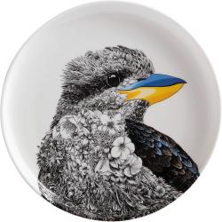 Présentation Assiette Porcelaine Martin Chasseur Géant Multicolores