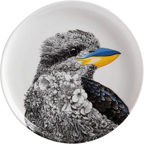 Présentation de Présentation Assiette Porcelaine Martin Chasseur Géant Multicolores