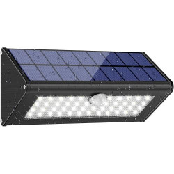 Présentation Licwshi Lampe Solaire LED Extérieur, Détecteur Mouvement, IP65