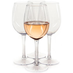 Présentation Verres à vin Tritan Alterglass, incassables, réutilisables